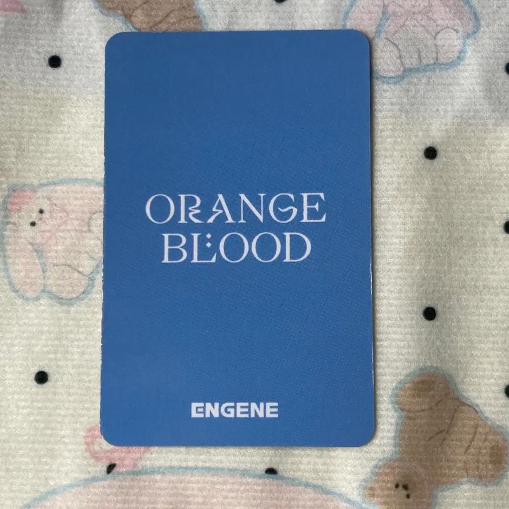 ENHYPEN Park Sunghoon Photocard ORANGE BLOOD