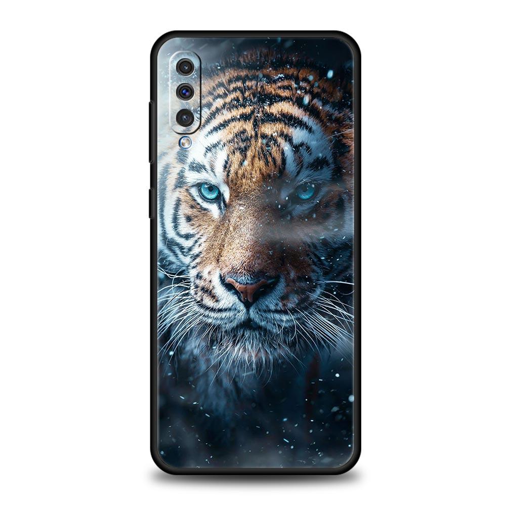Чехол с животным Тигр Лев для Samsung Galaxy A12 A22 4G A32 5G A72 A52 A70 A50 A20e A30 A02s A10 A20s A10s A40 A04 Мягкий чехол для телефона