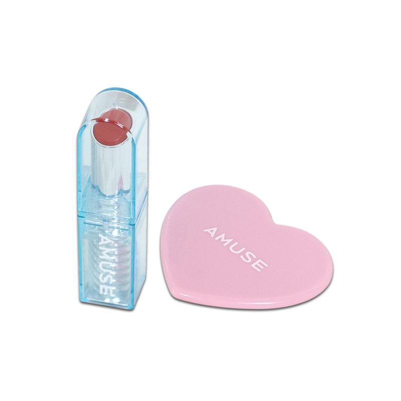 AMUSE Бальзам для губ Dew Balm 04 Cherry Special Set Увлажняющий блестящий бальзам для губ