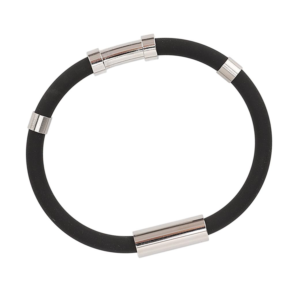 Anti Static Bracelet with Four Rings Silicone Eliminate Body Static Anti Static Wristband for Sports Winter