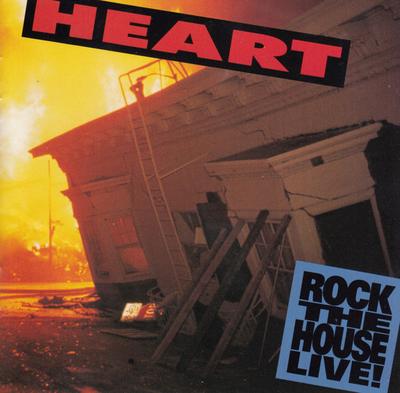 CD HEART - Rock the House Live CDP7957972 Capitol Records 1991 США Японский Поп/Рок Б/у