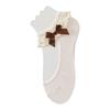 Lace Frill Boat Socks Thin Low Cut Socks Balletcore Ankle Socks  Summer Wear