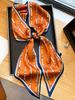 Belt Print Silk Scarf Fashionable Neckerchief Ideal For Going Out & Dressing Up Your Look Bandana,Hair Band,Head Band