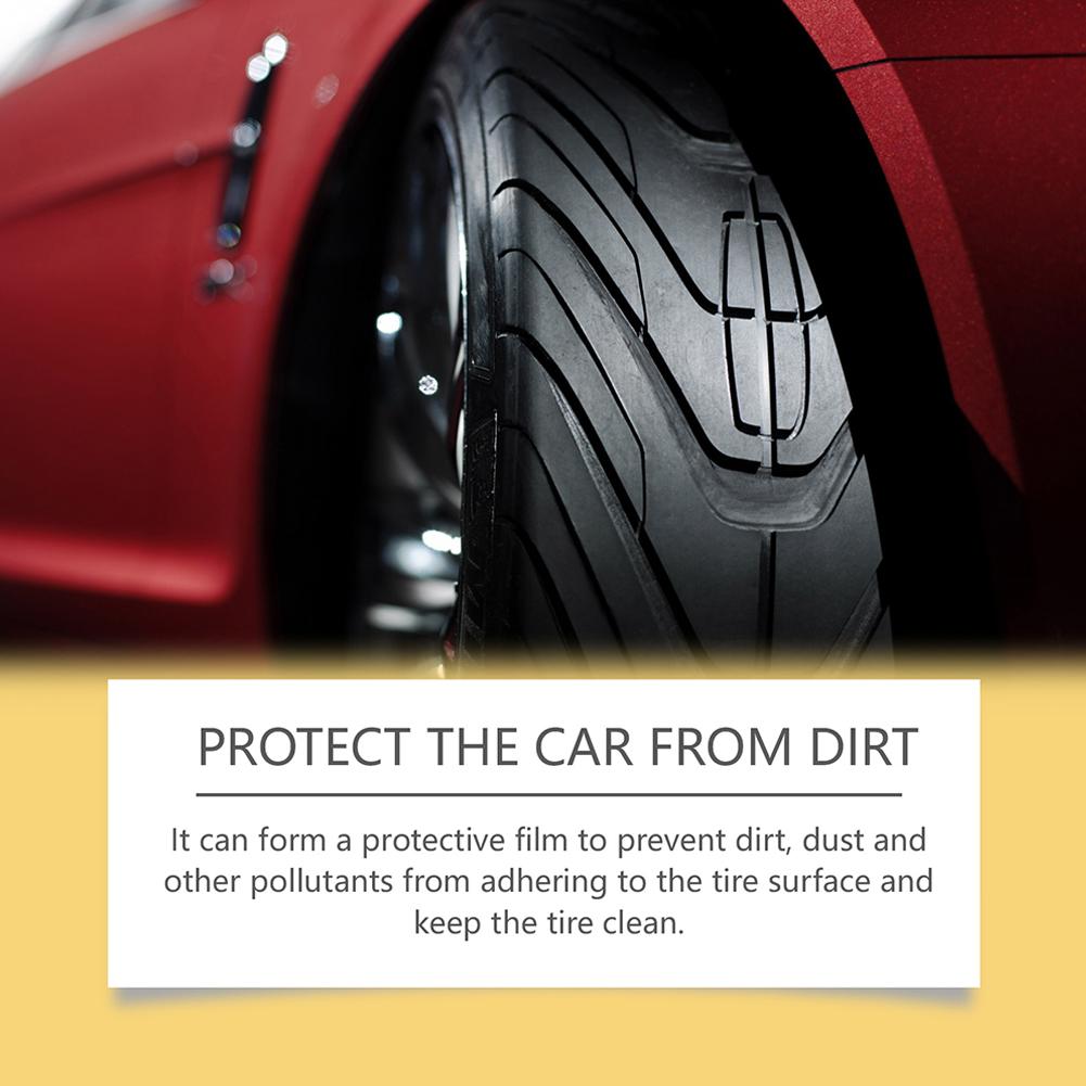 Паста для покрытия шин Креативная чистящая крем-паста для восстановления протектора шин Паста для ухода за автомобилем Осветлитель Средство для полировки шин
