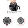 Round Arc-shaped Instant Vortex 4qt Air Fryer Grill Pan Grid Non-stick Easy To Clean