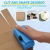 3D Printed Kitten Shaped Tool Paperboard Cutting Device Handheld DIY Cardboard Cutter for Cat Scratchers Cardboard Strip Cutter