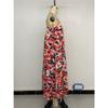 Women's Casual Vacation A-sling Suspender Floral Printed Dress