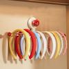 Wall Mounted Towel Storage Hook Suction Cup Waterproof Hairband Storage Hook Durable Reusable Hair Tie Storage Rack Household