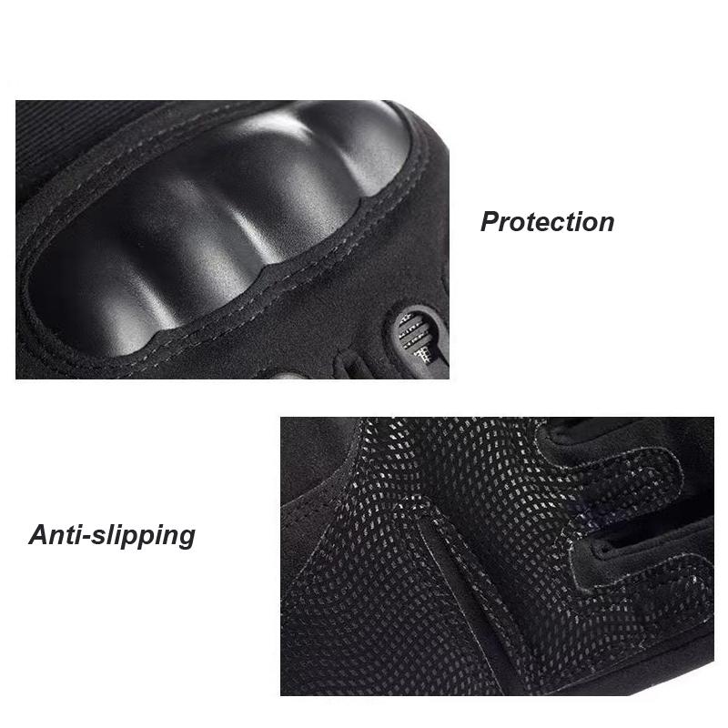 Outdoor Sports Motorcycle Full Fingure Fan Gloves Outdoor Tactical Gloves Cycling Gloves Sport Training Non-slip Fitness Gloves