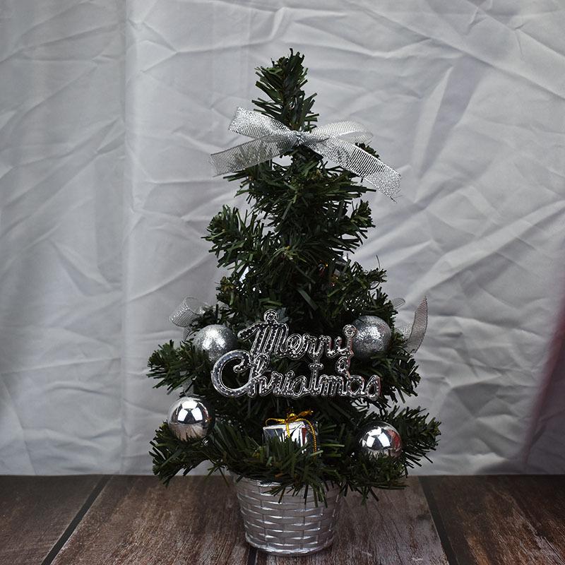 Мини-набор рождественской елки: Настольные украшения 20/30 см для окон и прилавков