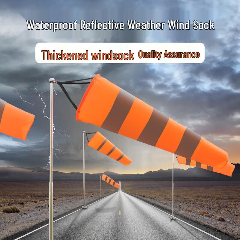 Durable Reflective Outdoor Industrial Windsock