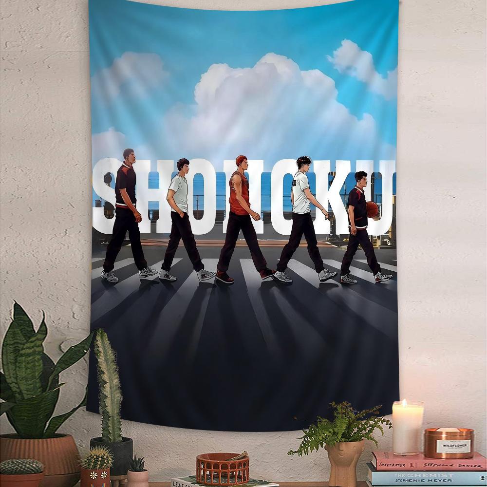 Slam Dunk ANIME Anime Tapestry Hanging Tarot Hippie Wall Rugs Dorm Home Decor