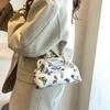 Butterfly Pattern Ladies Shell Bag Wrist Bag Retro Embroidery Crossbody Bag Hanfu Clutch Bag  Women