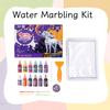 Набор красок для мрамора, 12 цветов, Perfect Water Art Paint Mate, безопасный и обучающий, искусство и ремесла