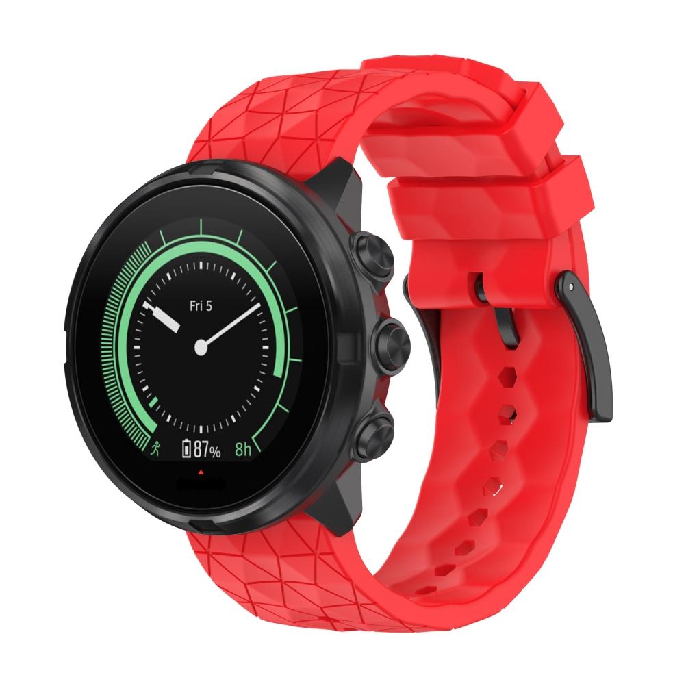 Силиконовый ремешок, совместимый для смарт-часов Suunto 9 GPS SUUNTO 9 Baro Sport, с пульсометром на запястье, сменный ремешок