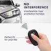 Kwmobile Чехол для ключа автомобиля Alfa Romeo с дистанционным управлением Защитный Мягкий Силикон Дизайн из Углеродного Волокна 3-Кнопочный - Чехол, Обложка,