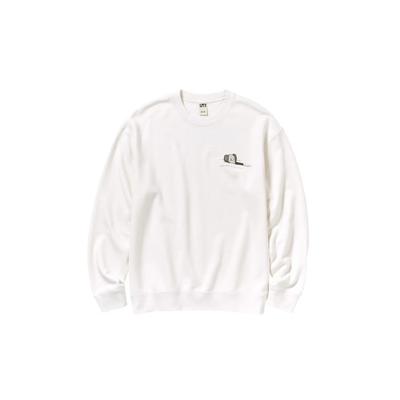 Свитшот Kaws X Uniqlo Ocean White FW23