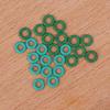 12Pcs Piezo Injector Solenoid Valve Seal Rubber Rings Washer Repair Kits For Return Oil Backflow Pipe Connector Small O-Ring