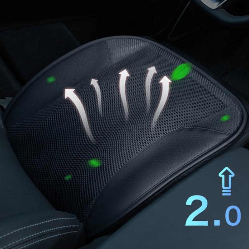 Вентилируемая подушка для сиденья автомобиля, одна штука, летняя, USB-охлаждение, подушка с воздушным потоком, теплоотвод, подушка для грузовика, офисное сиденье
