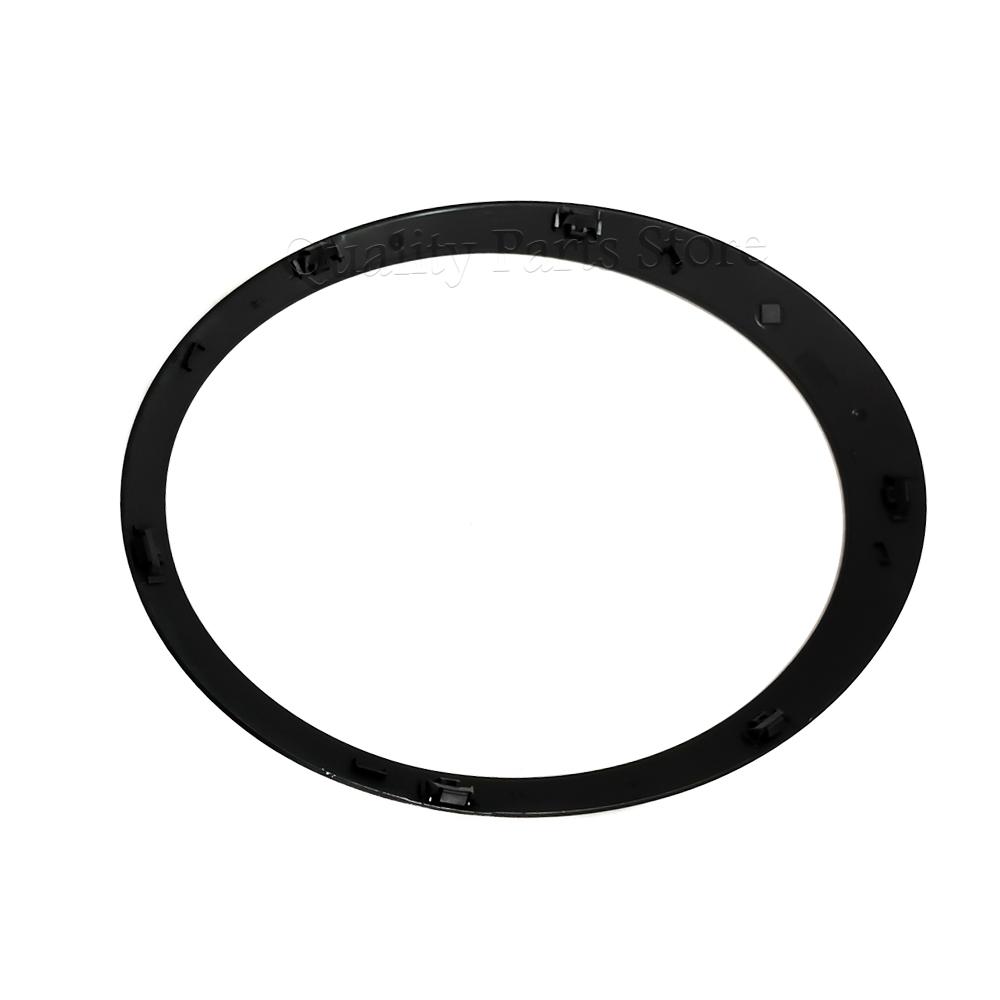 NEW For Cooper F55 F56 F57 2014-2021 Gloss Black/Silver Plated Headlight Ring Bezel Trim Surround Cover 51137300631 51137300632