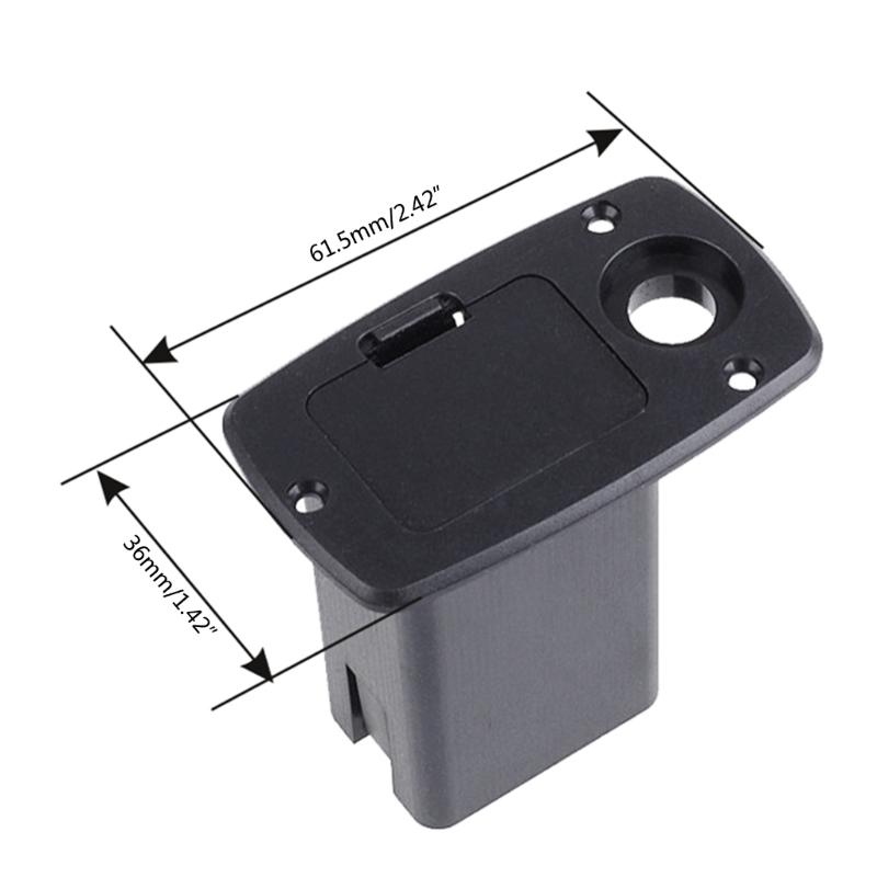 Battery Case Box 9V Battery Compartment for Electric Guitar Bass Accessories