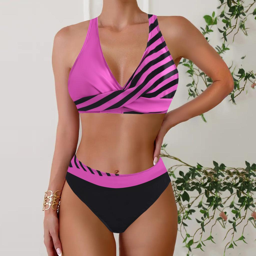 Женский комплект бикини, сексуальный купальник, купальник из двух частей, купальные костюмы, боди, пляжная одежда, купальные комплекты больших размеров