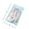 7-In-1 Stationery Set Children Back To School Gel Pen Highlighter Ballpoint Pen Eternal Pencil Tape Eraser Knife Kids Prize