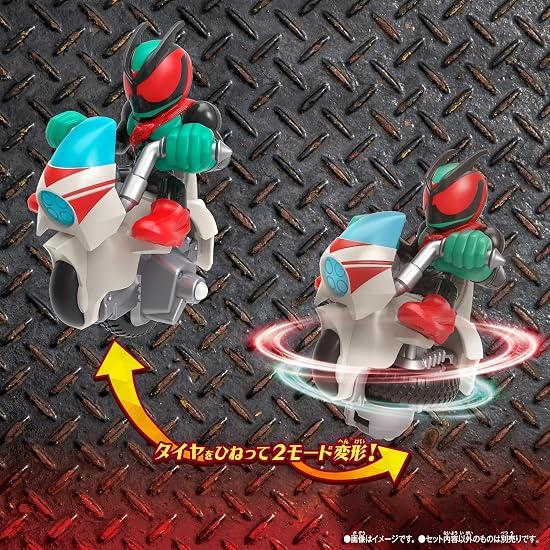 [BANDAI] Monsumoto Kamen Rider Edition Single Rider Set 01 Kamen Rider Zets Physicam Impact Ages 8 a