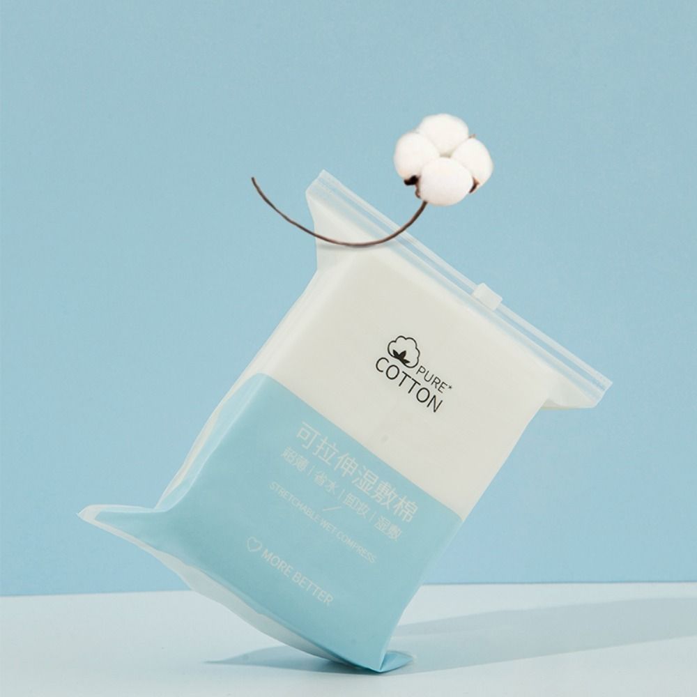 50/200 шт., одноразовые ватные диски для снятия макияжа с кожи, женские