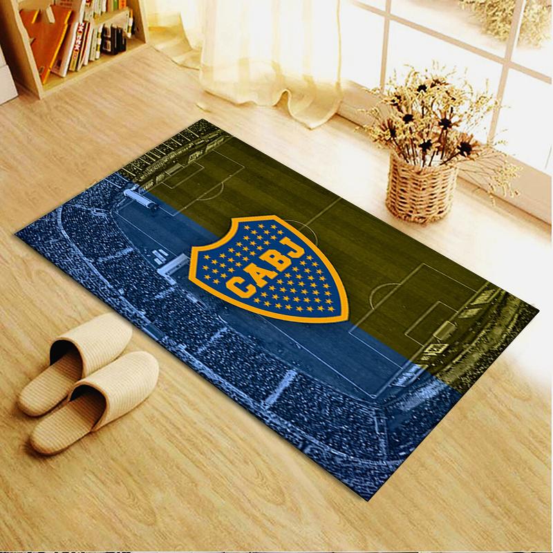 Ковер Boca Juniors для гостиной, спальни, дома, украшения дивана, противоскользящий коврик для игр детей