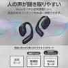 ELECOM Open Ear Earphones Bluetooth Wireless Headphones that do not block your up to 10 hours of playback Lightweight design of per ear Touch sensor