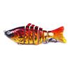 Тонущие воблеры 7 сегментов Pesca Fishing Lures Multi Jointed Swimbait Hard Bait Fishing Tackle Bass Isca Crankbait