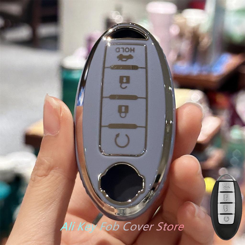 Чехол-брелок со шнурком для ключей для Nissan Altima Sentra Rogue Pathfinder Murano Armada Maxima Versa, дистанционный ключ