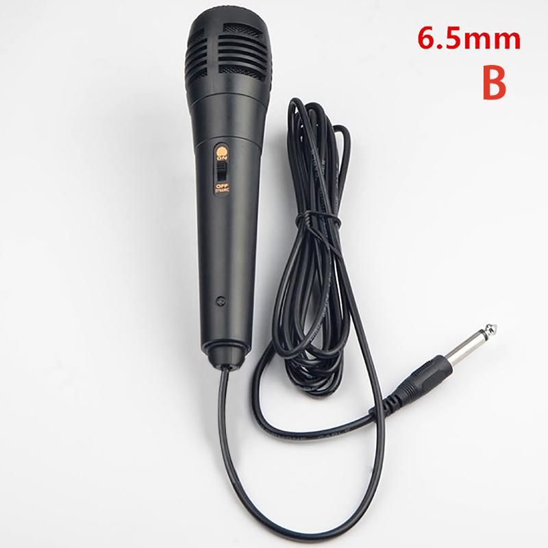 Профессиональный проводной динамический микрофон для караоке, вокальный микрофон 6,35 мм / 3,5 мм.