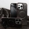 Складная подставка Чехол из натуральной кожи для iPhone 16 Pro Max iphone17 15 14 13 12 11 Подставка Защитная задняя крышка