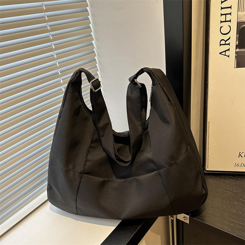 Корейская сумка большой вместимости, в стиле «ленивый шик», универсальная рабочая сумка через плечо, простая сумка-мессенджер, тренд