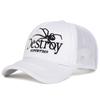 Унисекс DESROY Spider Embroidery Бейсбольные Кепки Сетка Весна и Лето Открытый Регулируемые Повседневные Кепки Солнцезащитная Кепка