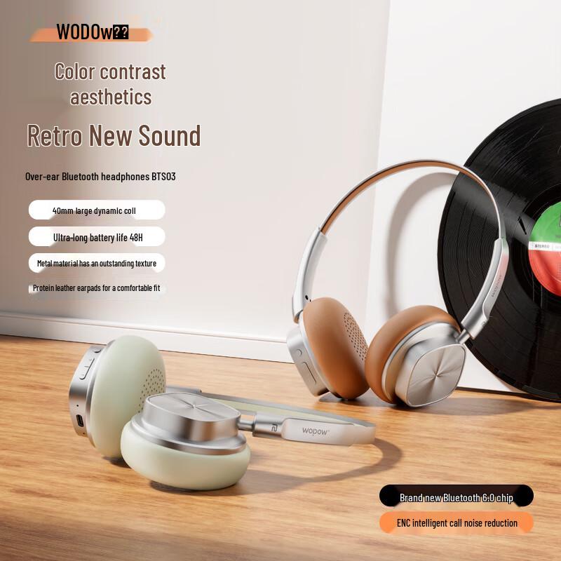 Woopin BTS03 Noise-Cancelling Bluetooth Headphones