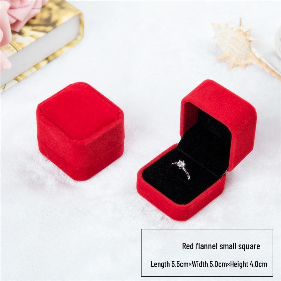 Подарочная коробка для корейских ювелирных изделий высшего качества: Упаковка для кольца, кулона, ожерелья, серег, браслета