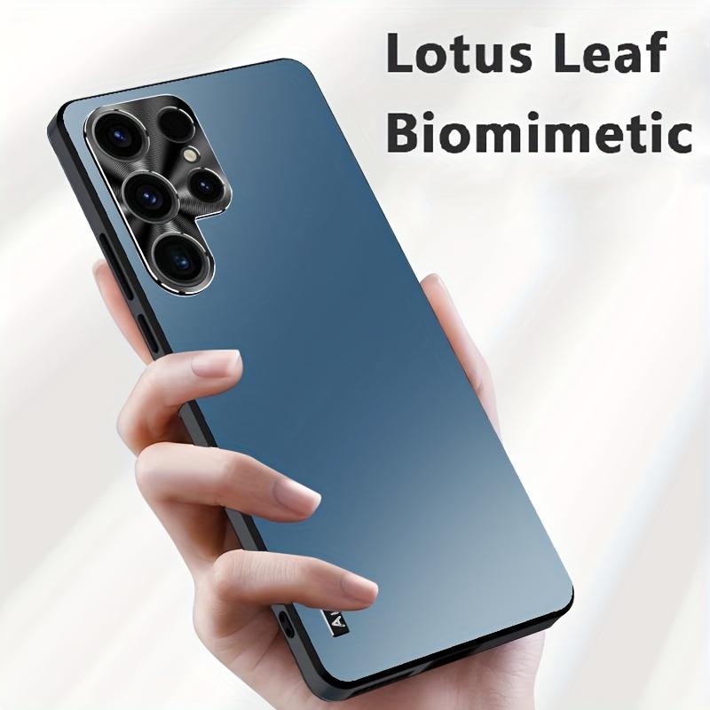 Frosted Metal Lens Soft Silicone Frame For Samsung Galaxy S24 Ultra S24 Plus Samsung Galaxy S23 Ultra Mobile Phone Protective Cover