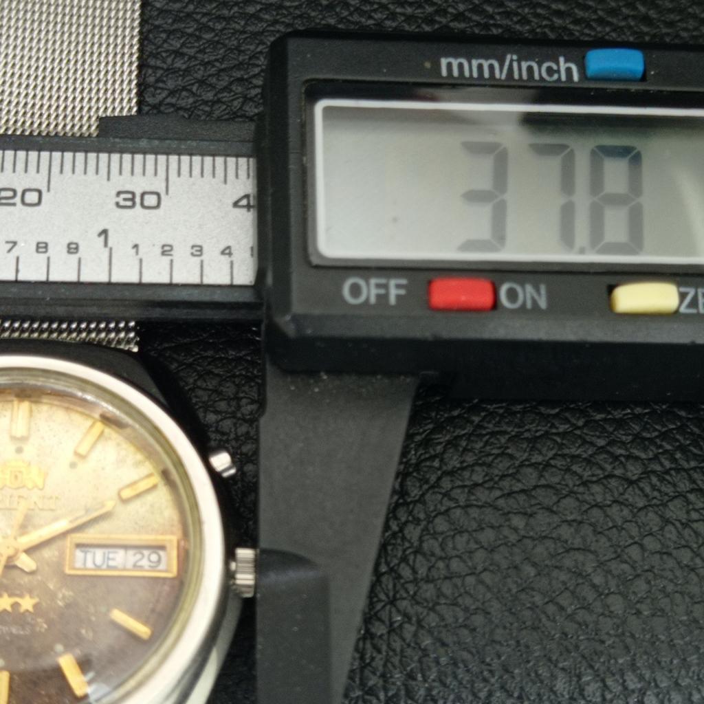 ЯПОНСКИЕ ВИНТАЖНЫЕ АВТОМАТИЧЕСКИЕ ЧАСЫ ORIENT 46941 МУЖСКИЕ С ОРИГИНАЛЬНЫМ ЦИФЕРБЛАТОМ a704958-1