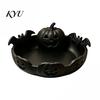 Party Food Display Tray Halloween Pumpkin Tray, Bat Relief Candy Holder, 3D Printed Holiday Gift for Desktop Storage Bowl, Spooky Tabletop Ornament