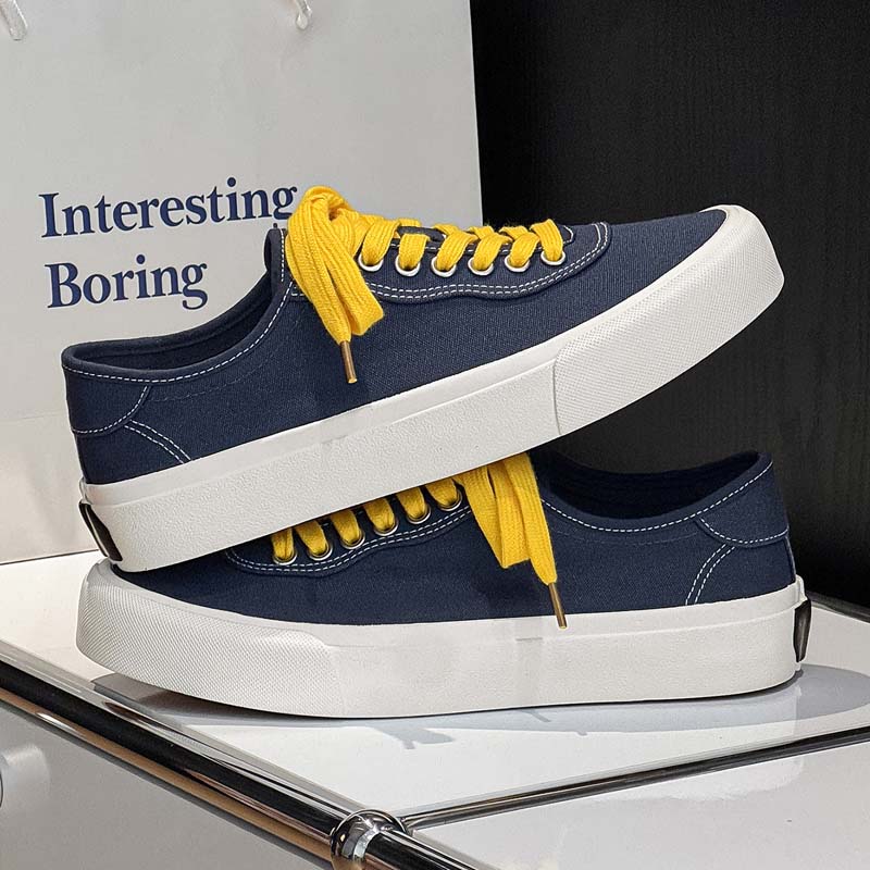 Hot Sale Men's Sports Casual Shoes Hot-selling Male Skateboard Footwear Fashion Sneakers Daily Male Walking Shoes Canvas Flats