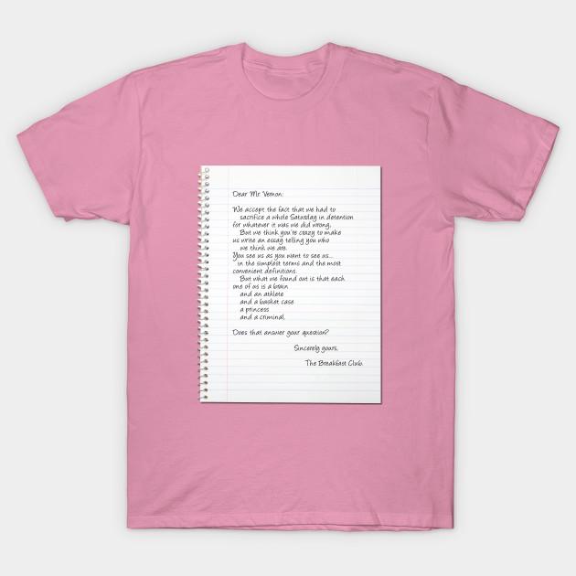 Футболка женская Breakfast Club Essay Harajuku Print Kawaii футболка летняя женская футболка с коротким рукавом топ футболка