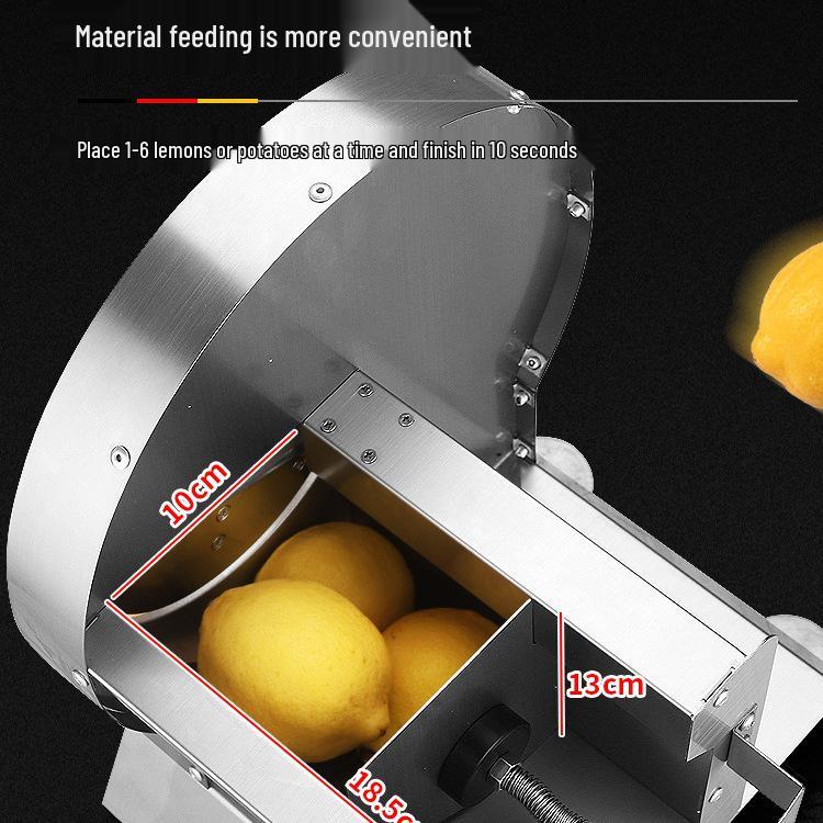 Ручная электрическая slicer из нержавеющей стали для фруктов и овощей