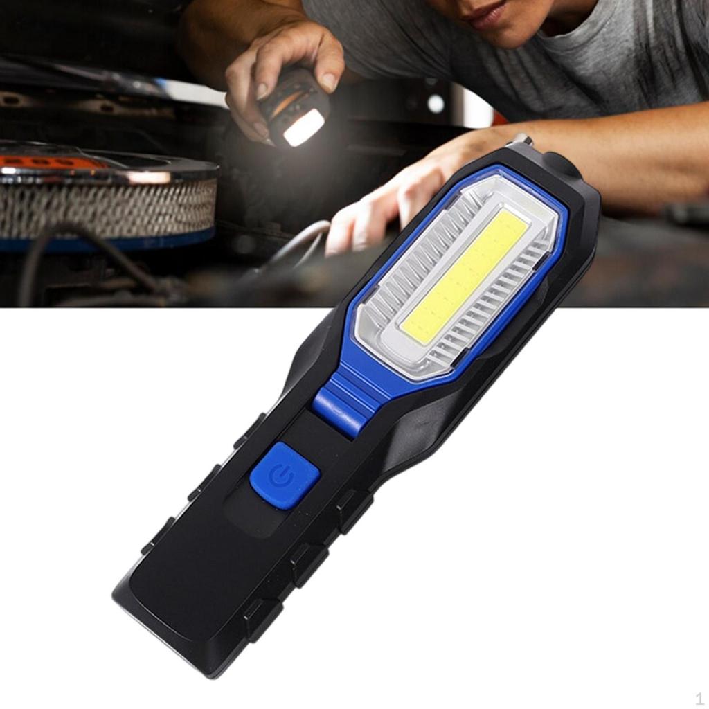 COB Cordless Inspection Lamp LED Rechargeable Work Light Handheld Torches for Truck