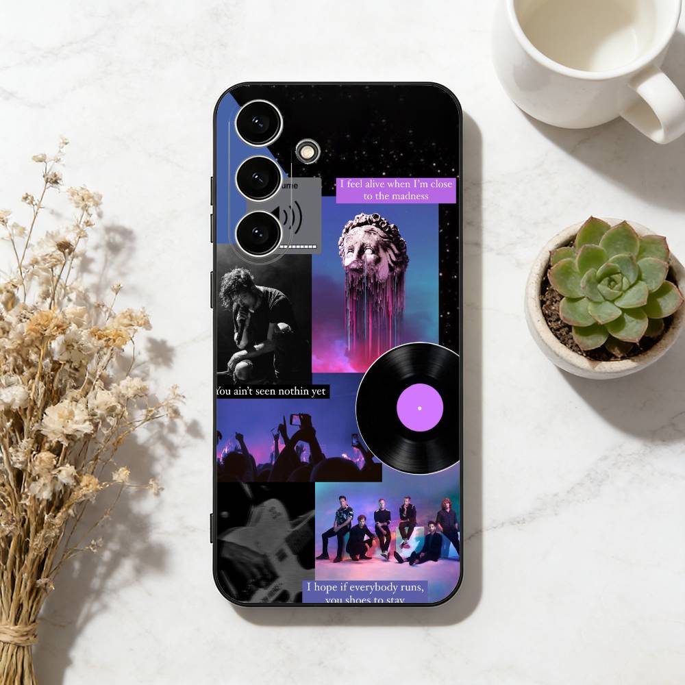 Поп-рок группа O-OneRepublic Чехол для телефона для Samsung Galaxy A73,A72,A71,A70,A53,A52,A51,Другие Мягкий черный чехол