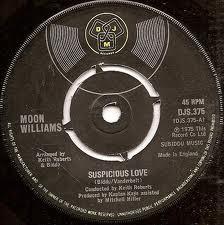 7-дюймовая пластинка MOON WILLIAMS - Suspicious Love / End Of Another Da DJ S375 DJM Records 1975 UK Soul/Funk Б/у