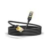 Ugreen 15m Cat 7 STP Ethernet Cable RJ45 - Ultra Fast High-Speed LAN Network Cord, Durable and Secure Connection - Black