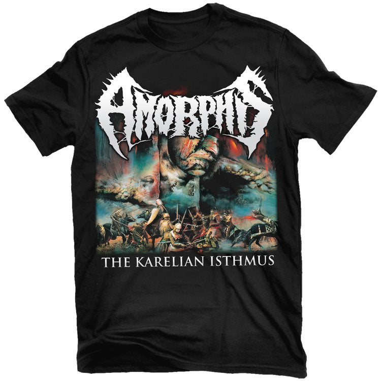 Amorphis Black Winter Day Heavy Metal Rock Music Art Style Summer Casual TShirt Unisexs and Womens Luxury Brand Top